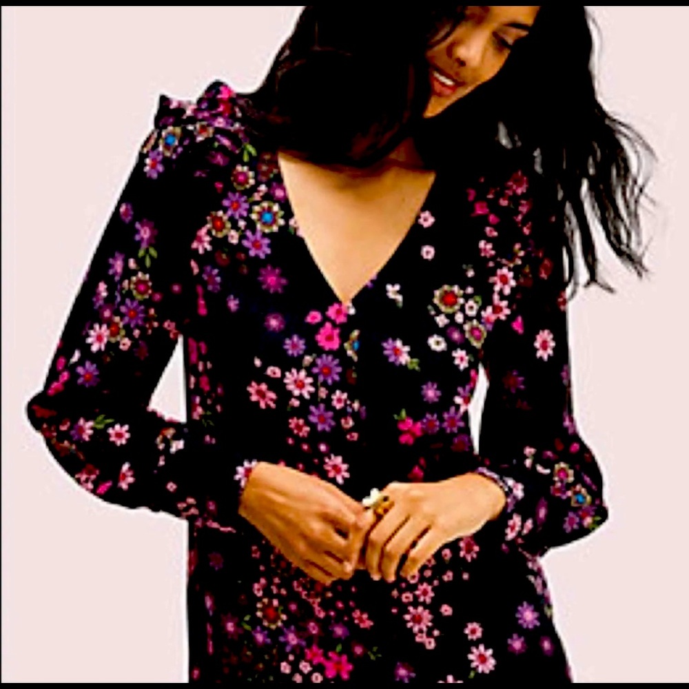 ♠️ Kate Spade Floral Blouse